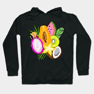 Tropical fruits Hoodie